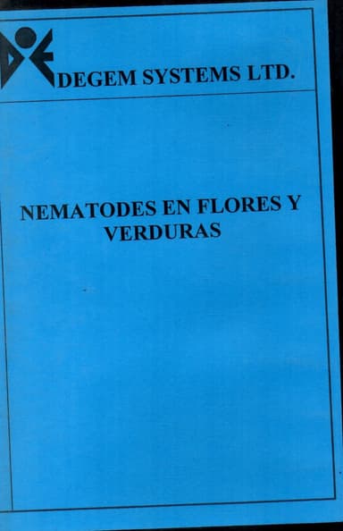 Nematodos en flores y verduras