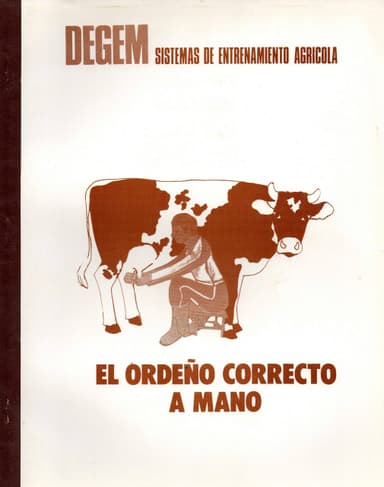 El ordeño correcto a mano