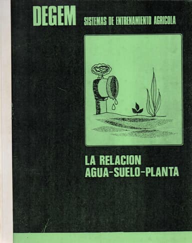 La relación Agua-Suelo-Planta